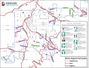 Denver Trails Denver By Foot - Denver Regional Trails Map 300x228 