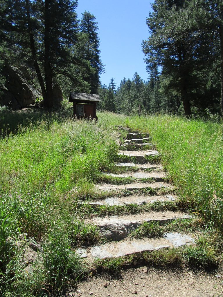 stairs up to panorama point