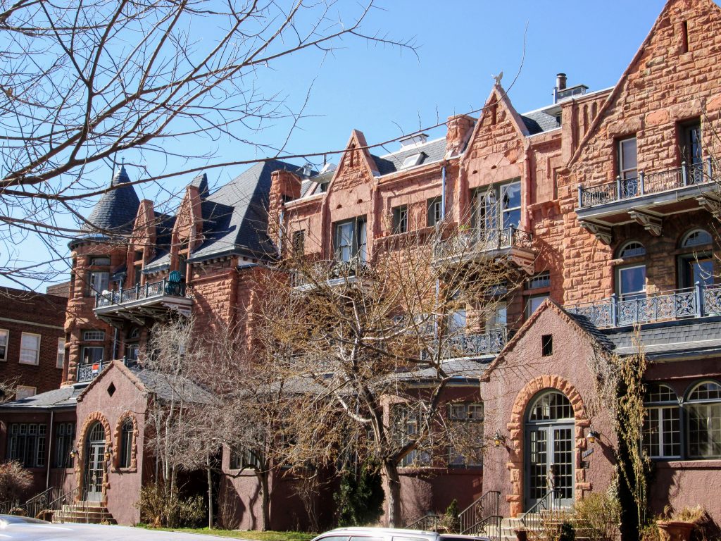 Mansions, and Trees in Quality Hill Urban Hike Capitol Hill - Denver By Foot