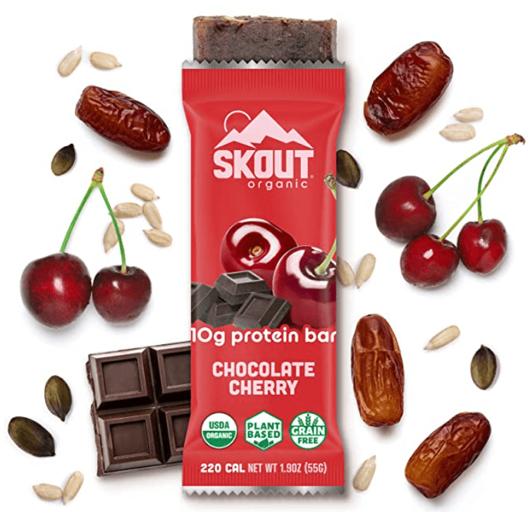skout cherry chocolate bar